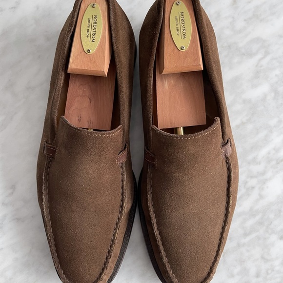 Bruno Magli Brown Loafers - Used Size 8 - Picture 3 of 14